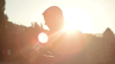 müzik ve rota koşu önce telefonla ayarlama