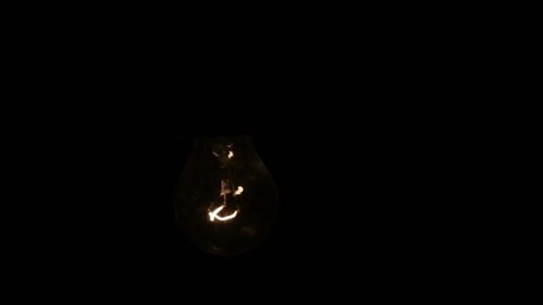 ampoule dans l'obscurité 
