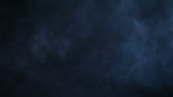 Dust in dark particle seamless background — Stock Video