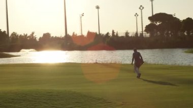 Yürüyüş golf oyuncu