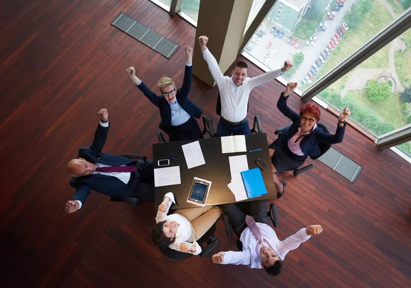 Top view of business people group — Stock Photo, Image