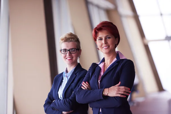 Business women at modern bright office — Stock Photo, Image