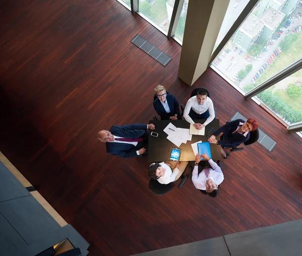 Top view of business people group — Stock Photo, Image