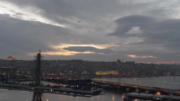 Timelapse Istanbul Turcja — Wideo stockowe