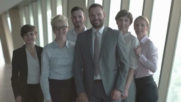 Группа бизнесменов — стоковое видео