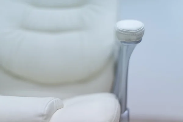 Witte bureaustoel — Stockfoto