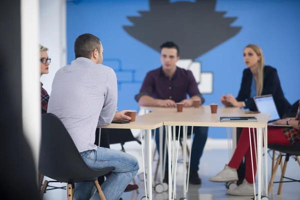 Startup business team on meeting — Stock Photo, Image