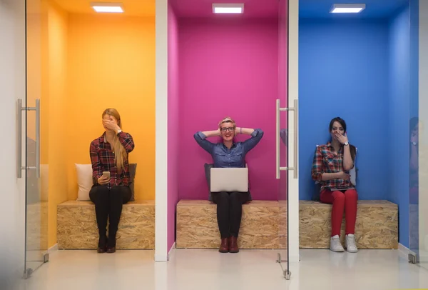 Group of business people in creative working  space — Stock Photo, Image