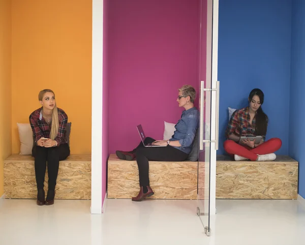 Group of business people in creative working  space — Stock Photo, Image