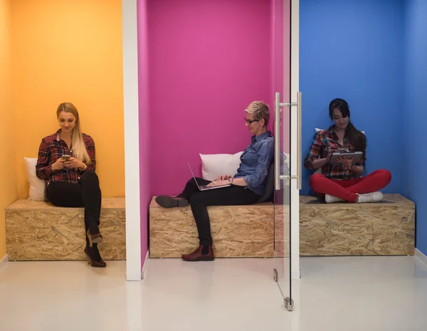 Group of business people in creative working  space — Stock Photo, Image