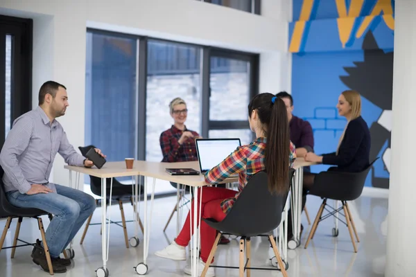 Startup business team on meeting — Stock Photo, Image