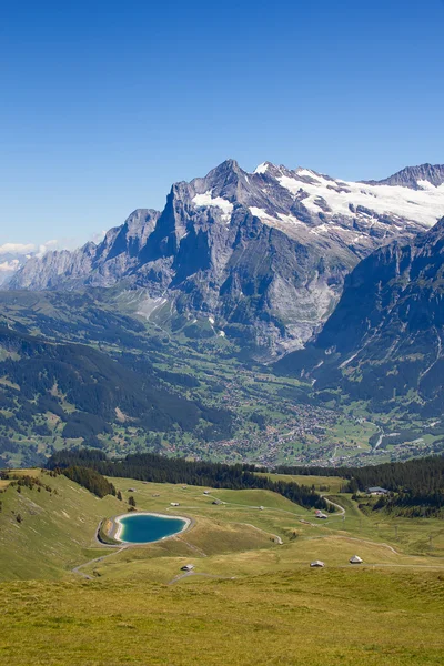 Paisaje de la zona alpina — Foto de Stock