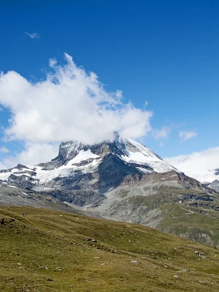 Krajina v alpské oblasti — Stock fotografie
