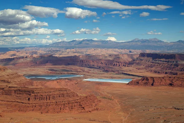 Κρατικό Πάρκο Νεκρών Αλόγων Κοντά Στο Canyonlands Narional Park Στη — Φωτογραφία Αρχείου