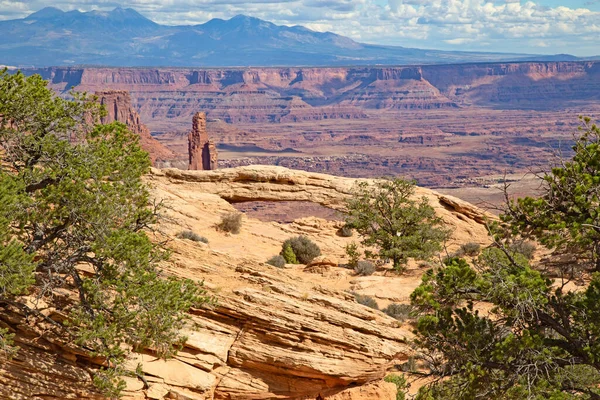 Isola Del Cielo Del Canyonlands Narional Park Nello Utah Usa — Foto Stock