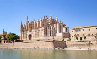 İspanya 'daki Palma de Mallorca şehrinin ana katedrali