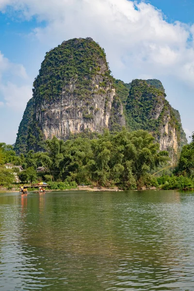 Río Lijiang Río Región Autónoma Guangxi Zhuang China Fluye Kilómetros — Foto de Stock