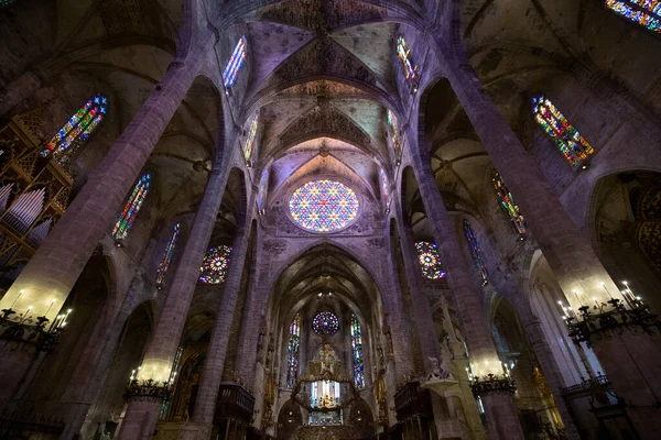 Cattedrale Principale Della Città Palma Maiorca Spagna — Foto Stock