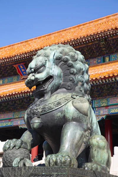 Beijing China Octubre 2017 Ciudad Prohibida Museo Del Palacio Palacio — Foto de Stock