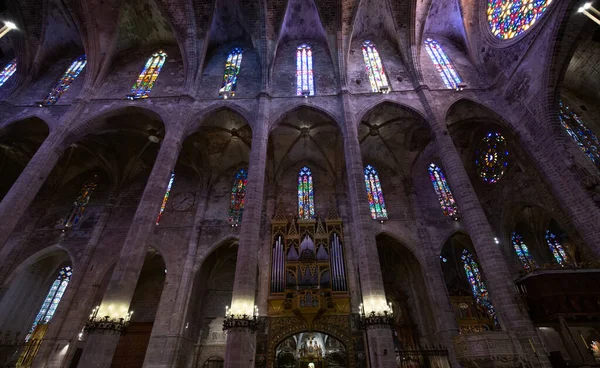 Cattedrale Principale Della Città Palma Maiorca Spagna — Foto Stock