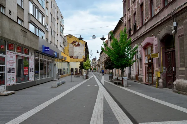 Arad city street — Stock Photo, Image