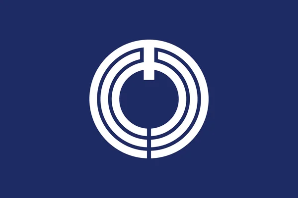 Hiratsuka city flag — Stock Photo, Image