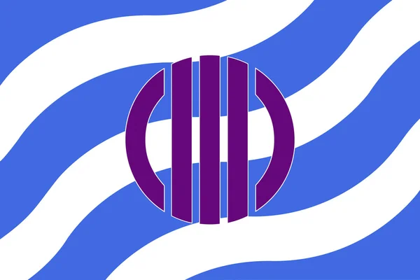 Kakogawa city flag — Stock Photo, Image