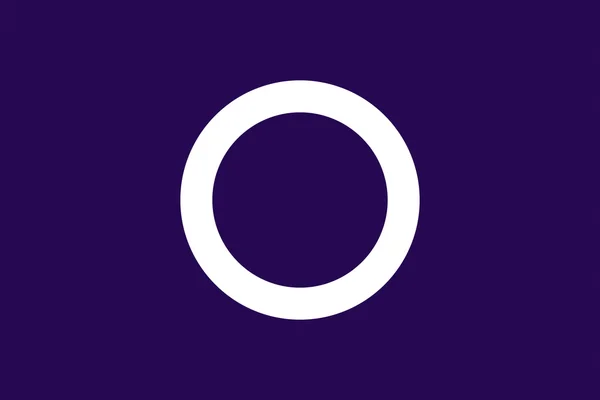 Maebashi city flag — Stock Photo, Image