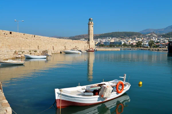 Rethymno vuurtoren landmark — Stockfoto