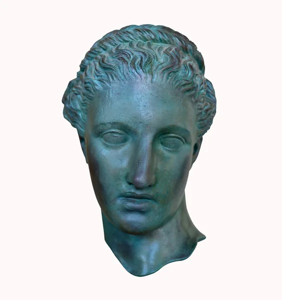 Head of Sappho isolated — Stock Photo, Image