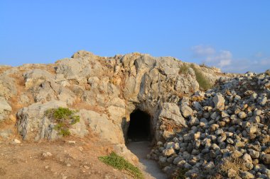 Rethymno Fortezza kale mağara