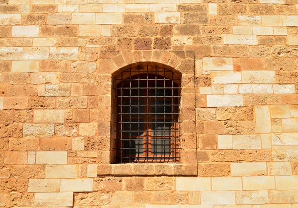 Forteresse de Rethymno Fortezza fenêtre — Photo