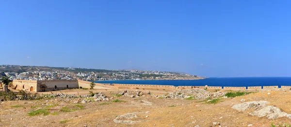 Rethymno Fortezza fort panorama — Stockfoto