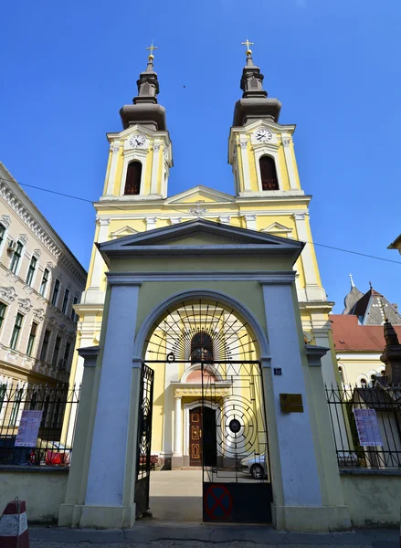 Timisoara serbische Kirche — Stockfoto