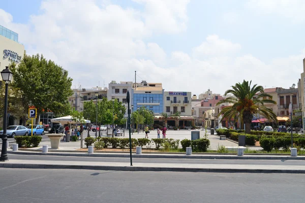 Rethymno şehir editoryal — Stok fotoğraf