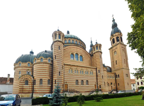 Sibiu sfanta treime church — Stock Photo, Image