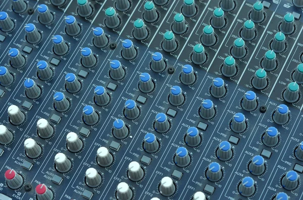 Audio-Mixer — Stockfoto