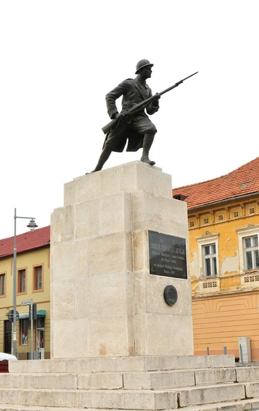 Brasov unknown soldier statue — Stock Photo, Image