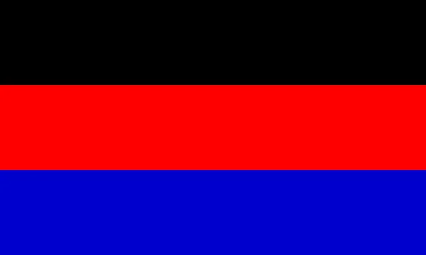 Прапор Східної Фризії — стокове фото