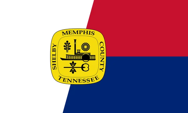 Bandera de Memphis — Foto de Stock