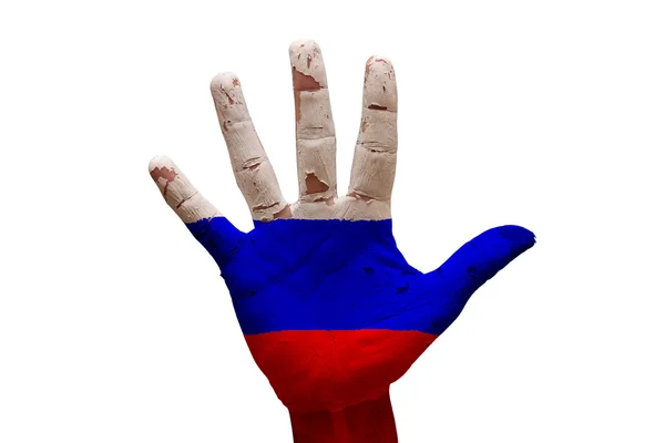 Bandera de palma Rusia —  Fotos de Stock