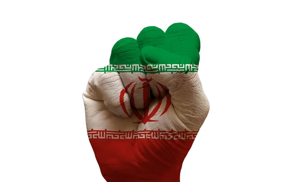 Flag fist — Stock Photo, Image