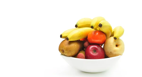 Tigela com frutas — Fotografia de Stock