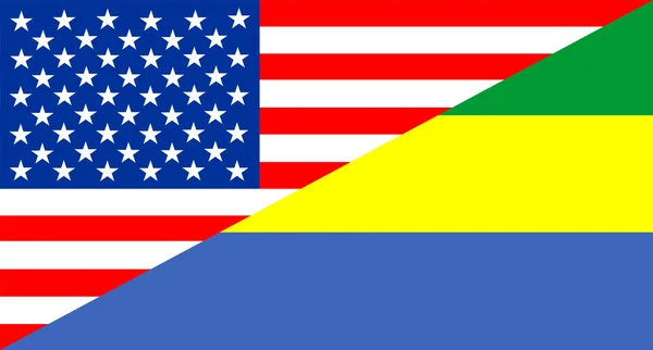 USA gabon — Stockfoto