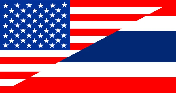 США Таиланд — стоковое фото