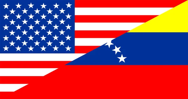 USA venezuela — Stockfoto
