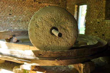 Sibiu etno Müzesi taş değirmen