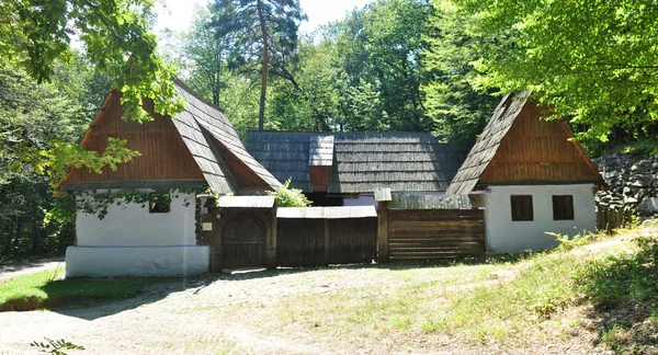 Sibiu ethno museum hus — Stockfoto