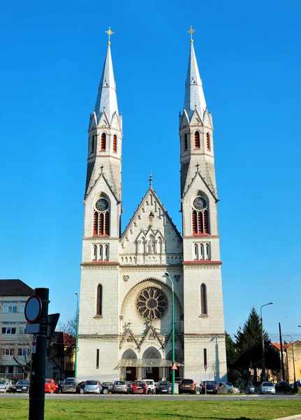 Stechpalme Herz der Jesuskirche — Stockfoto