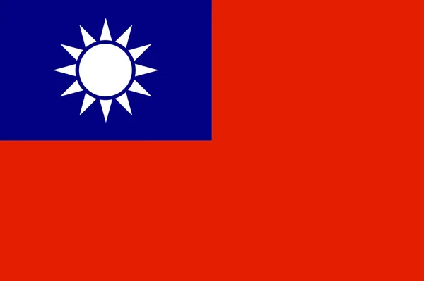 ธงไต้หวัน — ภาพถ่ายสต็อก